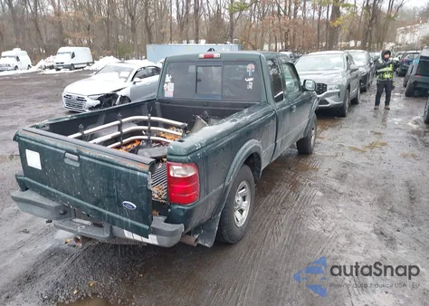 2002 Ford Ranger Xlt from USA, damaged, VIN 1FTZR44E82TA67327